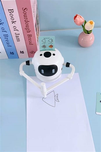 Gifts for kids or a creative gift idea, this robot drawing machine is the one they’ll actually use every day! 🎁 #drawingrobot #BlackFridayDeals #giftideas #kidscoloring #kidsgifts