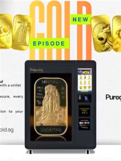 Your gateway to gold is now open 24/7. 🤝 Skip the queues and the paperwork. With the PureGold.sg Gold ATM, buying trusted, investment-grade gold bars and coins is as easy as getting cash. 👉 Instant ownership 👉 Premium, verified products from Singapore's reputable 2nd Mint 👉 Accessible anytime, anywhere Ready to own a piece of timeless value? Discover the future of gold access: www.puregold.sg/gold-atm #GoldATM #PureGoldSG #investingold #puregoldsgatm #puregoldatm