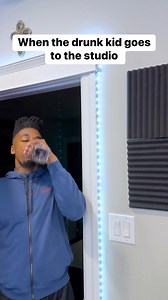 When the drunk kid goes to the studio…😭🥃 #drunk #skit #viral #foryou | Dax