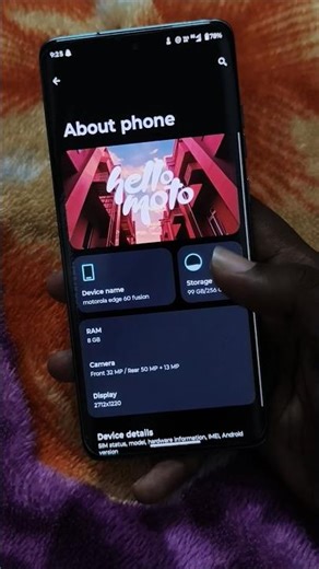 motorola edge 60 fusion lags system ui don't buy this device #smartphone #motorola #tech#viral#shtos
