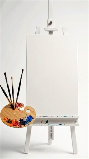 Acrylic painting ideas for beginners ||#art #asmr #canvas #drawing #ai #shorts #cat #trending #viral