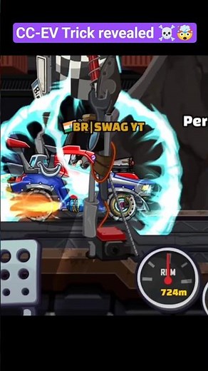 CC-EV Trick revealed ☠️ | Hill climb racing 2| Fingersoft games| hill climb racing