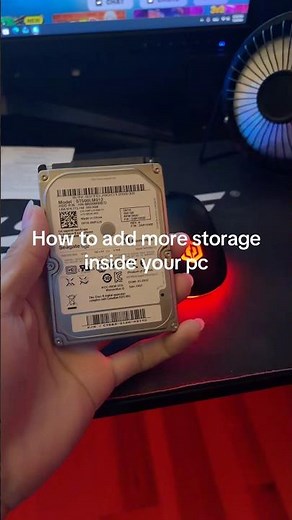 Adding more storage to my PC. Very simple and easy. #fyp #pc #pcgaming #storage #pctips