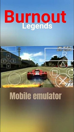 Burnout Legends Gameplay (PPSSPP VERSION) || PSP emulator for Android #love #psp #reels