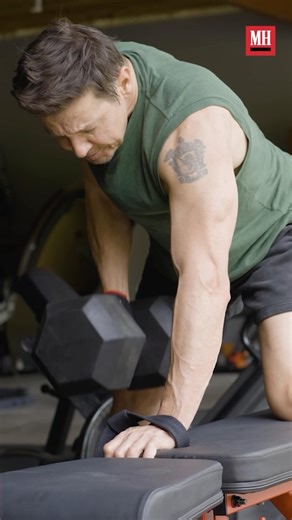 2.5M views · 8.7K reactions | Progress feeds progress. Even setbacks are movement and that is the DNA of progress — Each breath, each step pours the foundation to our health and wealth Bless you all for feeding me the courage daily …. @menshealthmag | Jeremy Renner | Facebook