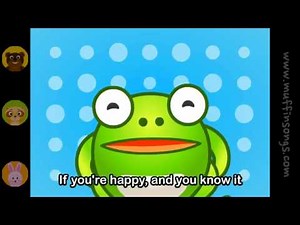 Muffin Songs If You Are Happy nursery rhymes children songs with lyrics muffin songs YouTube