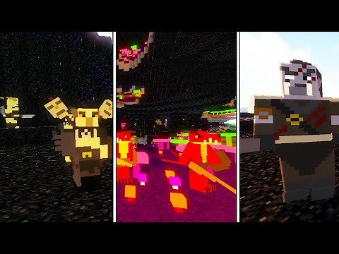 Minecraft DUNGEONS & DRAGONS NEW MOD 1.16.4 | DISCOVER ALL NEW DIMENSIONS & 250 MOBS