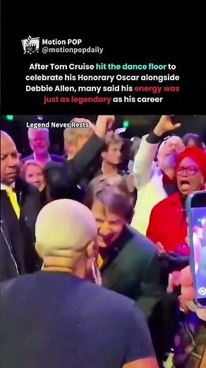 tom cruise’s honorary oscar celebration was pure joy 🕺 #tomcruise