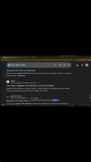 Demo data csv files link | Download csv files | #demodata #csvfileslink #datacsvdownload