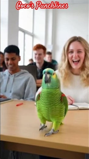 Coco giving good advice to students