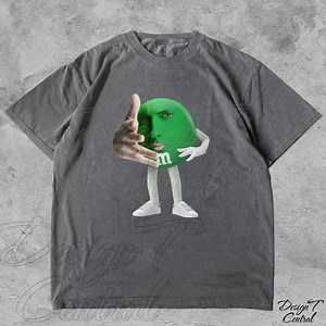 M and M Rapper T-shirt: Weirdcore Meme Parody - Etsy