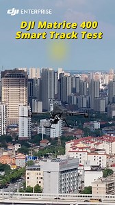 18K views · 216 reactions | Smart Track drone test on a moving vehicle  DJI Matrice 400’s Smart Track keeps vehicles smoothly in focus, even when they reappear after going out of view. #djienterprise #matrice400 #smarttrack | DJI Enterprise | Facebook