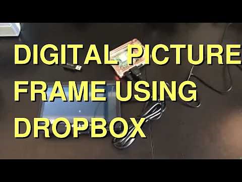 DIY Digital Photo Frame using Raspberry Pi and Dropbox