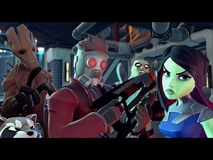 Disney Infinity 2.0 - Marvel Super Heroes - Guardians of the Galaxy Playset Walkthrough Part 1