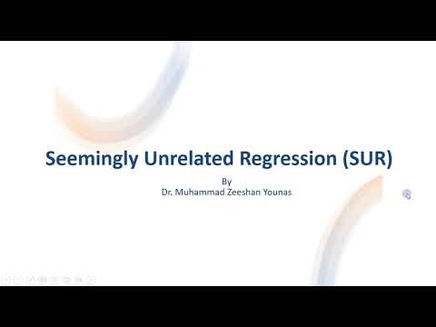 SUR (Seemingly Unrelated Regression) & GLS (Generalized Least Squares) in One Video | Real Life Exp