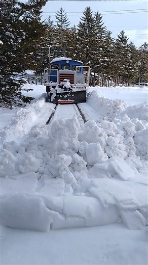 「網走鉄道」 2025年12月13日 除雪運転③