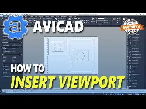 AviCAD How To Insert Viewport
