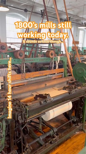 So loud! 1800’s #old #mills