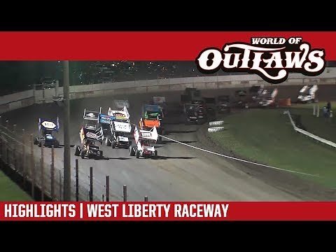World of Outlaws Craftsman Sprint Cars West Liberty Raceway June 23, 2017 | HIGHLIGHTS