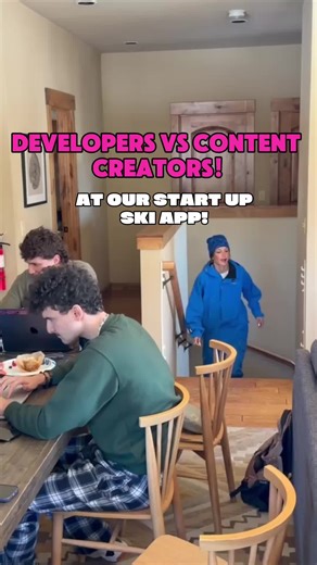 Our startup ski app has some high contentions sometimes 😬 Download Shredder today to meet new ski friends!! #Shredder #ski #skiing #steez #startup
