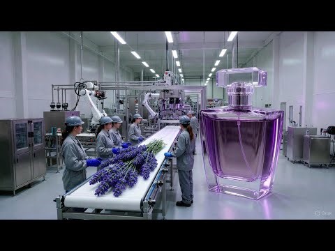 Inside the factory: from fresh lavender to premium perfume | factory
