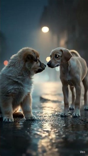 Lonely Puppy Meets Her… But Someone Is Watching 🐾 | Part 1