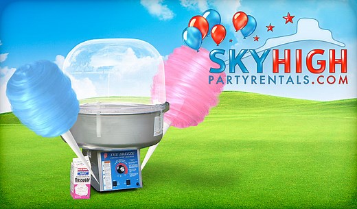 USA | Cotton Candy Machine Rental | Sky High Party Rentals