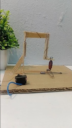 Electromagnetic field &Dcmotor |#youtubeshorts#shortvideo#project#diy