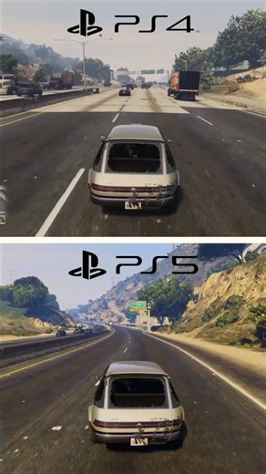 Ps4 Slim vs Ps5 Pro Game Comparison | Gta 5 Graphic Comparison Ps4 vs Ps5 Pro | Graphics Comparison