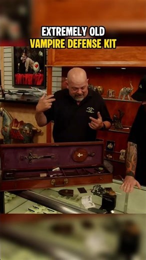 Vampire Defense Kit from 1880s 🧛