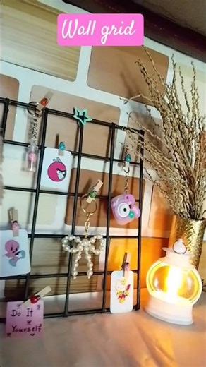 wall grid /paper wall grid for decore #homedecor #papercraft #wastematerialcraft #diy