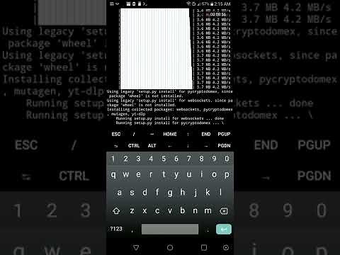 How to download youtube-dl/yt-dlp on Android phones and tablets using termux part 2