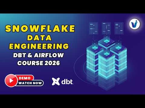 Snowflake Data Engineering with DBT & Airflow Course 2026 || Visualpath