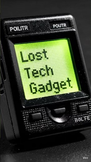 Forgotten Gadget: Pager - a tiny gadget that kept the world connected before smartphones took over.