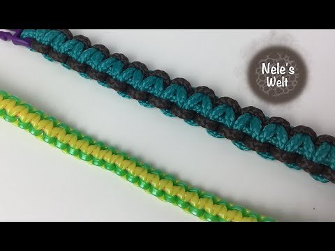 knüpfen, Armband knüpfen,Verschluss, Macramé, DIY by Nele