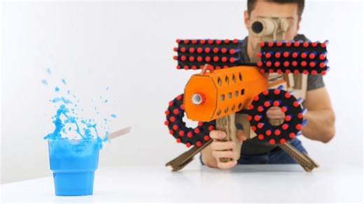 How to make NERF N-Strike Longshot at home