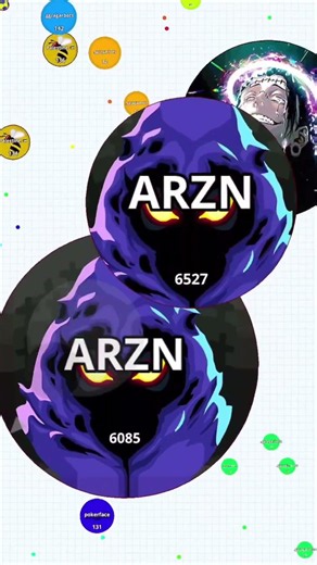 All noobs vs me solo! 🫡 Agar.io Mobile!