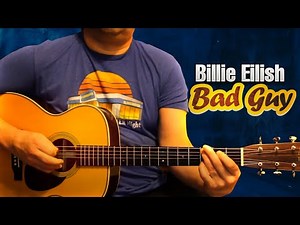 How to Play 'Bad Guy' by Billie Eilish on Guitar | HD Guitar Lessons