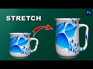 STRETCH Any OBJECT Perfectly with the Warp Tool in Photoshop