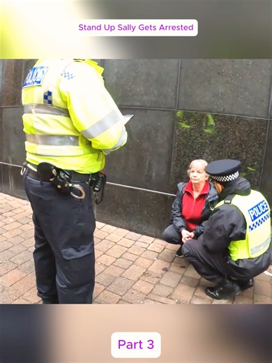 Stand Up Sally Gets Arrested Part 3#Stand #Sally #Arrested #police