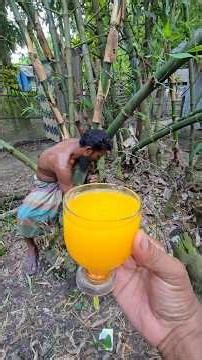 Skilled Craftsman Makes Bamboo Water Cup by Hand. #shorts #ytshorts