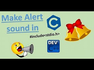 how to add sound in c/c++ language program using devcpp or turbo