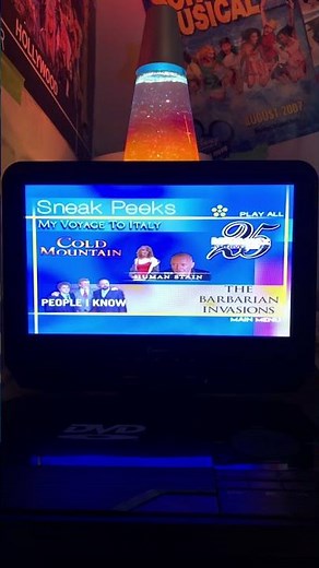 Sneak Peeks Menu from The English Patient: Miramax Award-Winning Collection 2004 DVD (4:3)