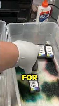 Drill Here, NOT There! 🤯 Canon Ink Cartridge Refill Location DECODED.