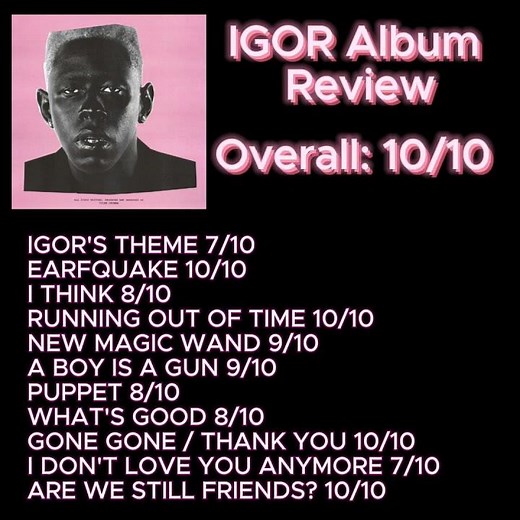IGOR ALBUM REVIEW