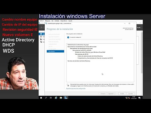 Instalando Windows Server 2019 con roles AD, DHCP, DNS y WDS