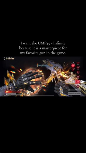UMP45 - Infinite: The Masterpiece Skin for Dominating Blood Strike
