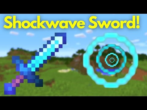 How To Make A Sonic Boom Sword On Minecraft Using Commands On Minecraft!