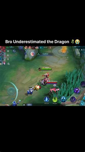 Dragon vs Ruby 😭🐉