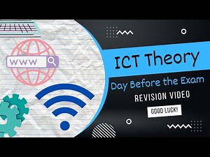 iGCSE ICT Theory | Day Before the Exam REVISION
